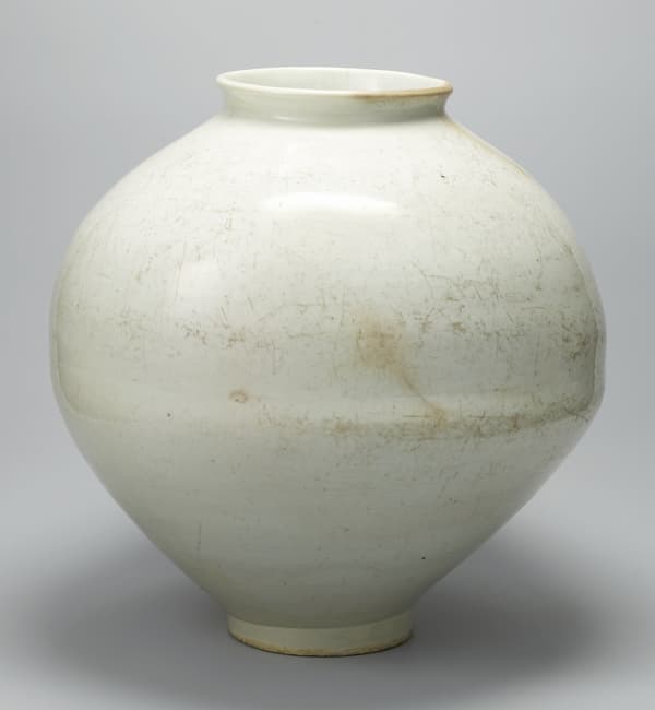 White Porcelain Jar
