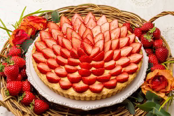 埼玉縣喜多田農場特選「あまりん」草莓塔