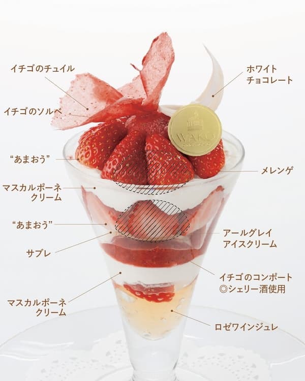 Amaou Parfait detail