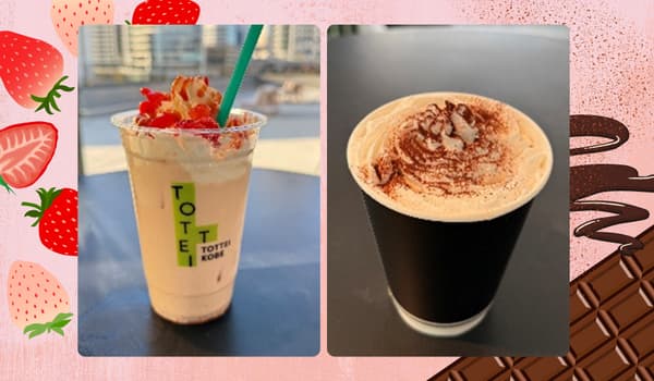 Special Strawberry Milk and Hot Chocolate