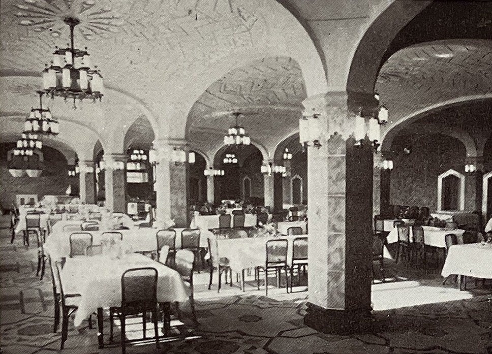 Western dining hall historic photo