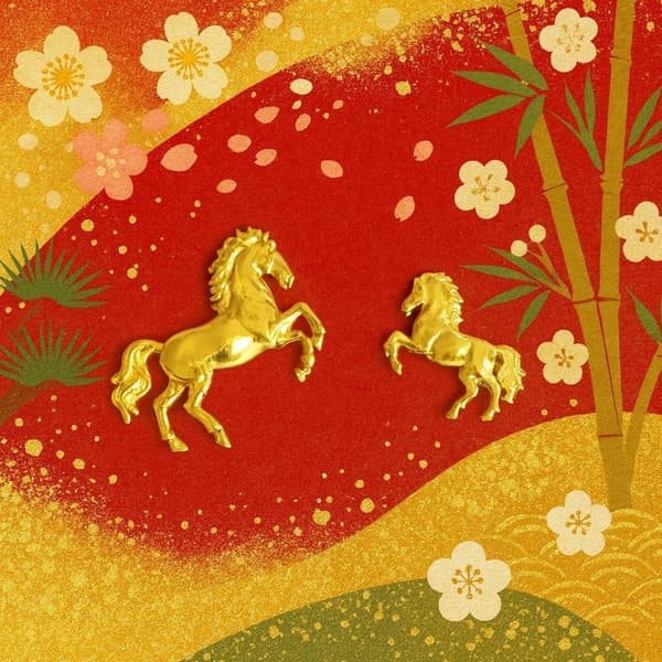 รายละเอียดจี้ Leaping Horse