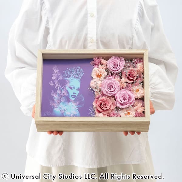 Detalle del arte enmarcado de Glinda