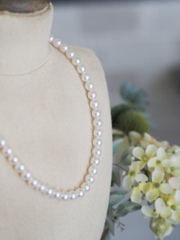 Collar de perlas sin tratar