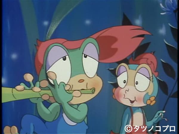 Karakter anime Demetan Croaker, The Boy Frog