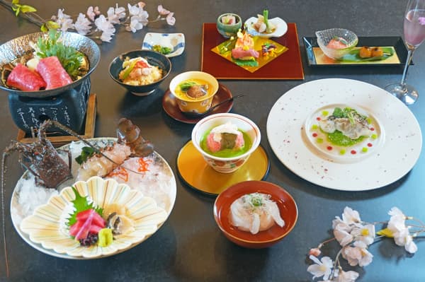 Ouka Ranman Kaiseki course