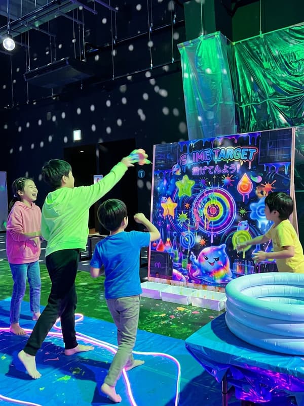 Slime target throwing