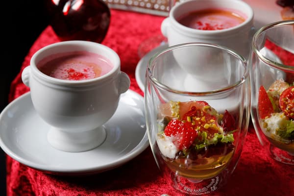 Weekday-exclusive cocktail salad and soup