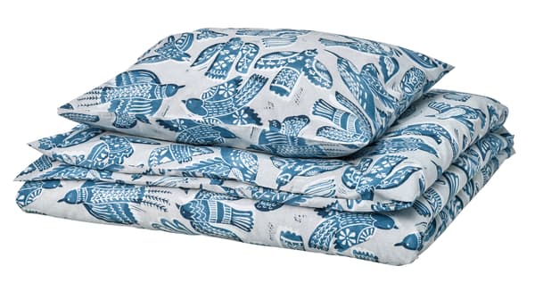 BITTERSÖTA duvet cover and pillowcase