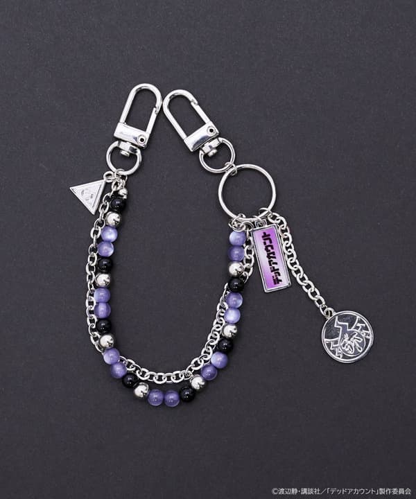 데드 어카운트 아크릴 키체인 – 보라색