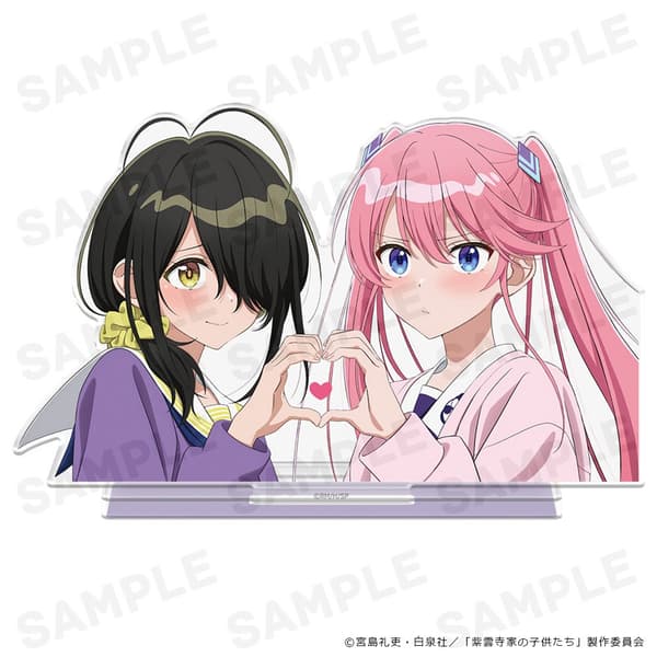 The Shiunji Family Children Acrylic Character Stands