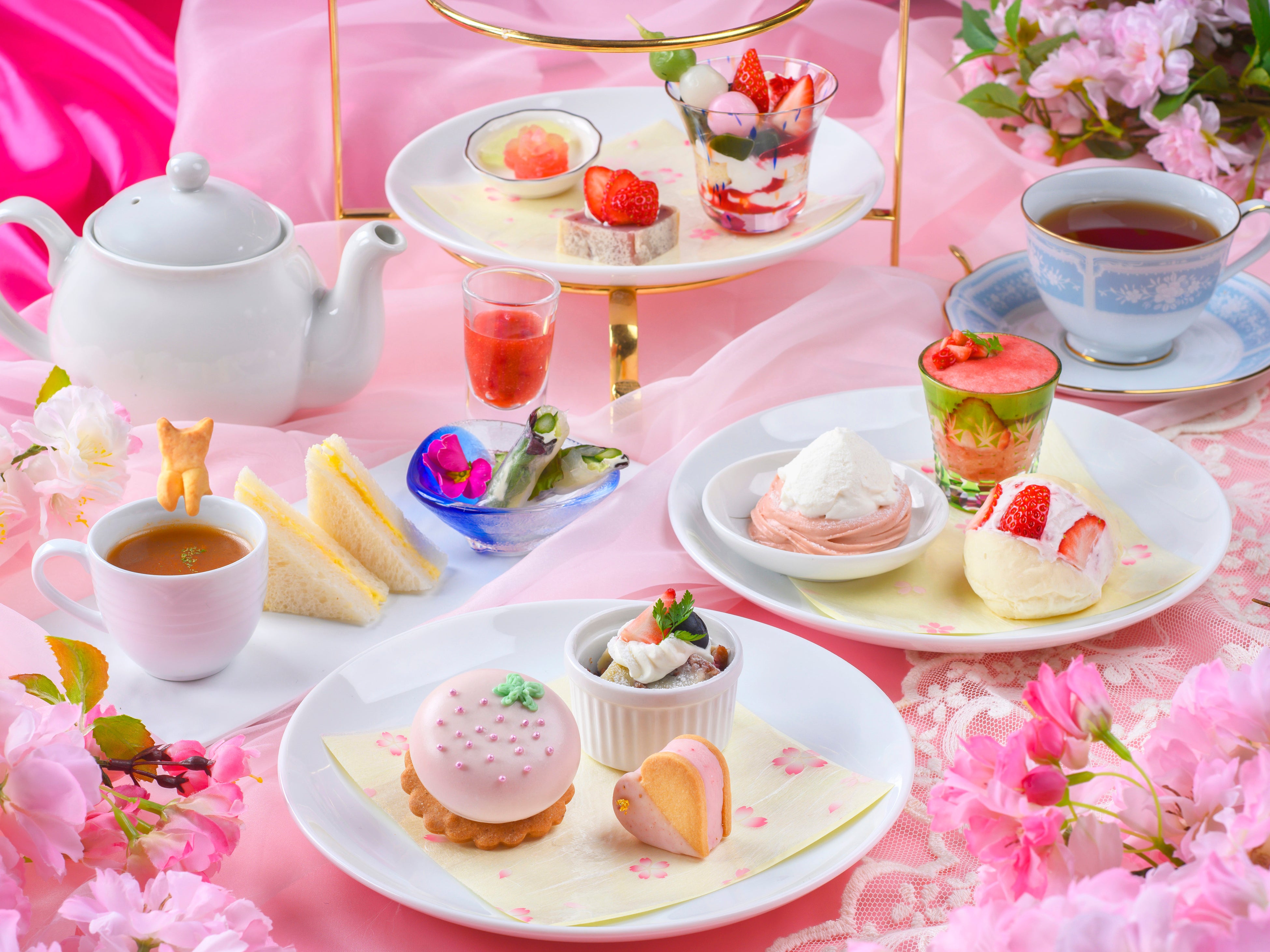 Strawberry Afternoon Tea