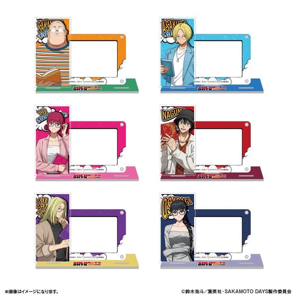 Acrylic Stand with Card Stand