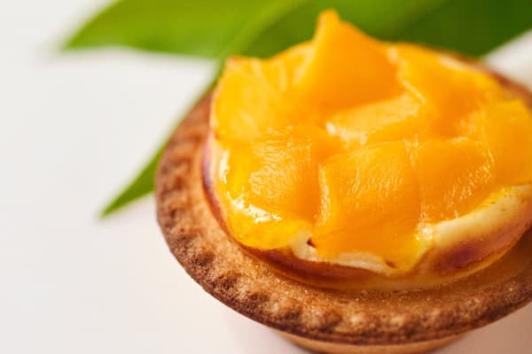 BAKE CHEESE TART Mango Cheese Tart
