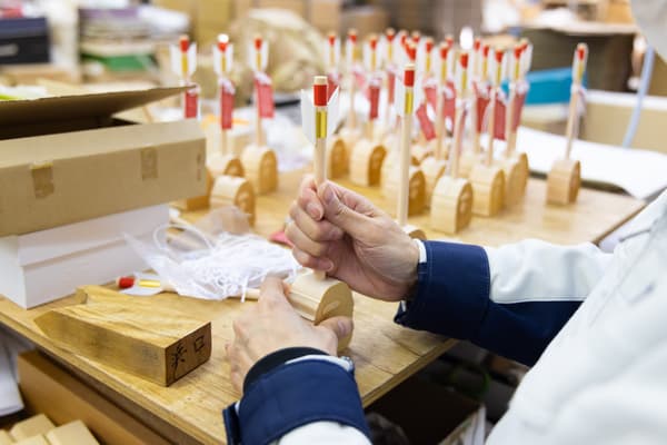 정성스럽게 제작된 하마야 몸체