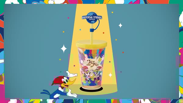25th Anniversary Drink Cup (มีจำหน่ายที่: Studio Stars Restaurant และสถานที่อื่นๆ ตั้งแต่: 3 มีนาคม 2026)