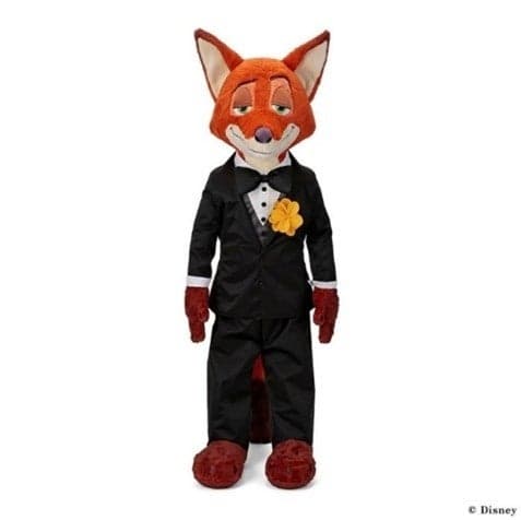 1/1 Scale Nick Wilde Tuxedo Plush