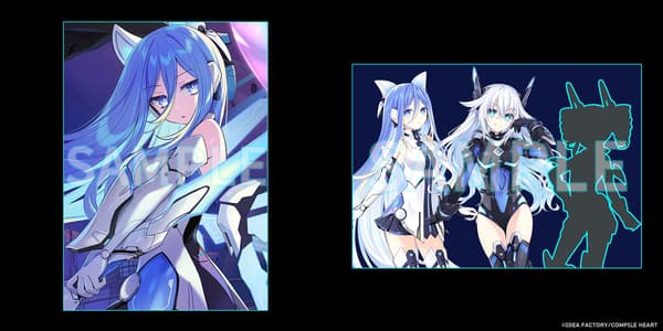 B2 태피스트리 (블루 하트) / 고무 매트 (블랙 하트, 블랙 시스터, 블루 하트)