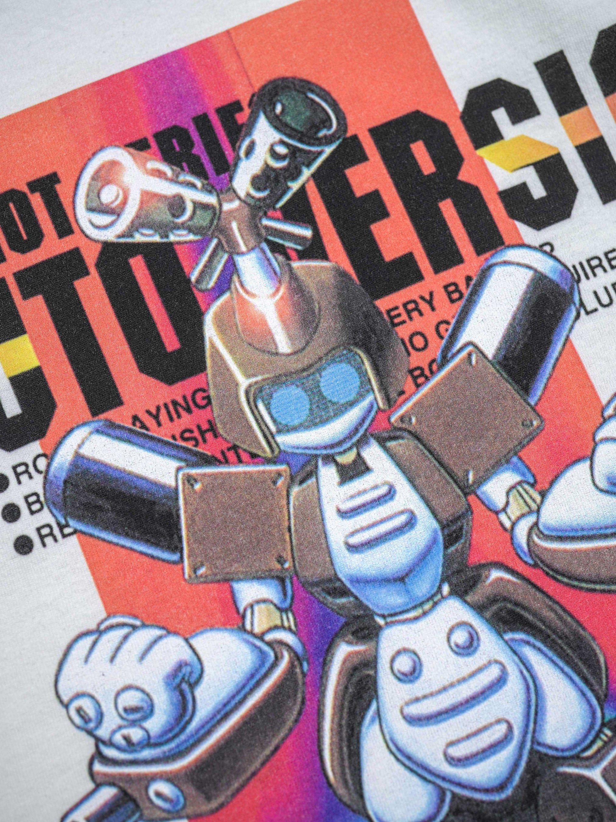 DAN Medabots T-shirt design detail