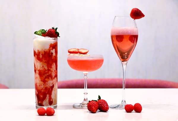 De izquierda a derecha: Strawberry Lava Flow / Kotoka-politan / Kotoka Royale