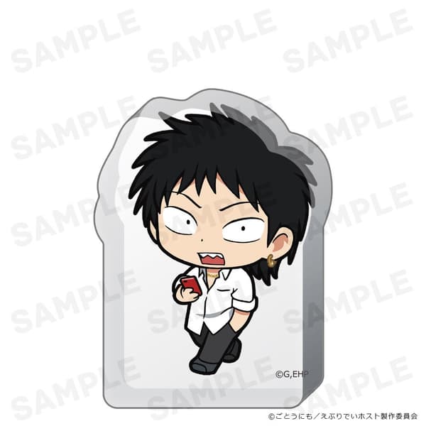Everyday Host thick acrylic stand featuring Senichi