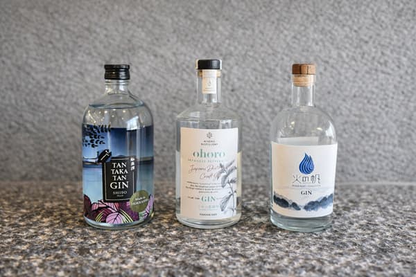 Hokkaido Craft Gin Selection