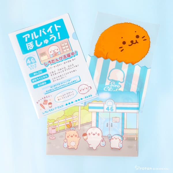 Shiroshiro Store Clear File 3-Piece Set - 840 yen (impuestos incluidos)
