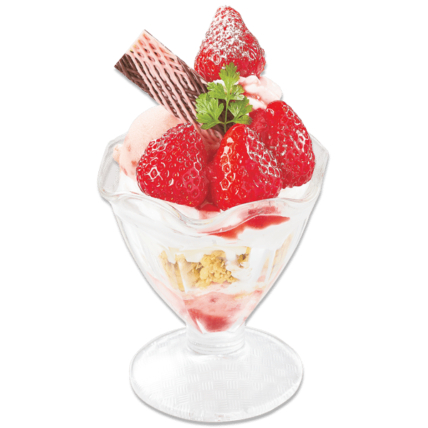 Strawberry Gelato Parfait