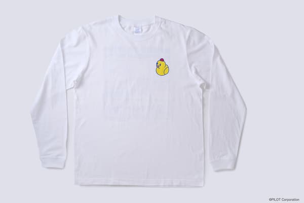 아히루 타이초 × 류센지노유 × PITECANTHROPUS 긴팔 티셔츠 ¥6,930 (세금 포함) 앞면 디자인