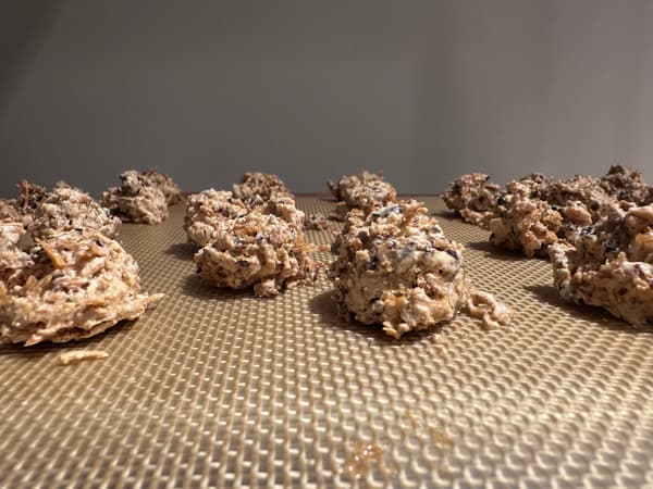 Brutti ma Buoni with minimal meringue highlighting Amazon cacao