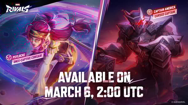 ชุดแต่งกายใหม่สำหรับ Psylocke และ Captain America ใน Marvel Rivals