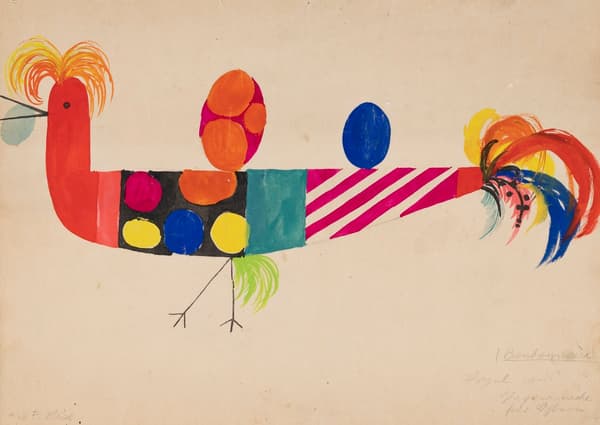 Felice [Lizzi] Rix-Ueno, Desain Kotak Bonbon Paskah (2), sekitar 1925–35. Museum Seni Modern Nasional Kyoto