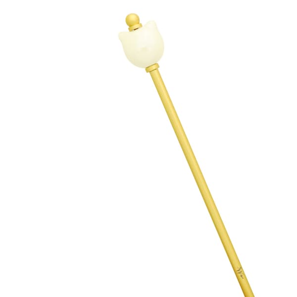 ก้านเสียบผมเซรามิกรูปแมวสี Aurora White (รายละเอียด)