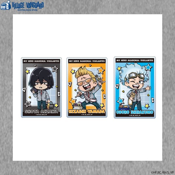 Tarjetas transparentes coleccionables (Vigilantes/Trío Clase A) – Juego 2