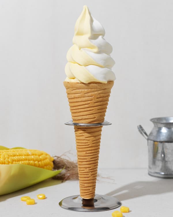 Crème Glacée Mélangée Corn