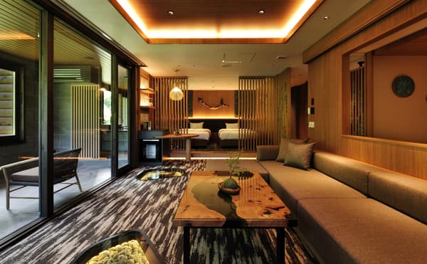 ห้องนั่งเล่น Moss Suite Room