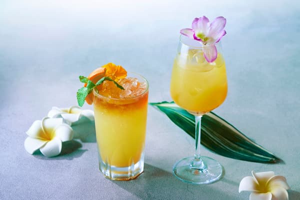 Left: Virgin Moana Mai Tai, Right: Moana Mai Tai