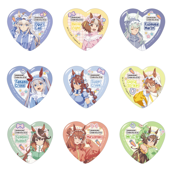 Heart Can Badge Collection
