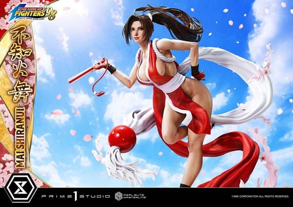 Mai Shiranui statue detail
