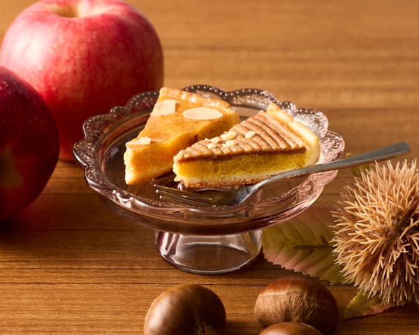 Apple & Marron Tarte ¥1,296 (tax included)