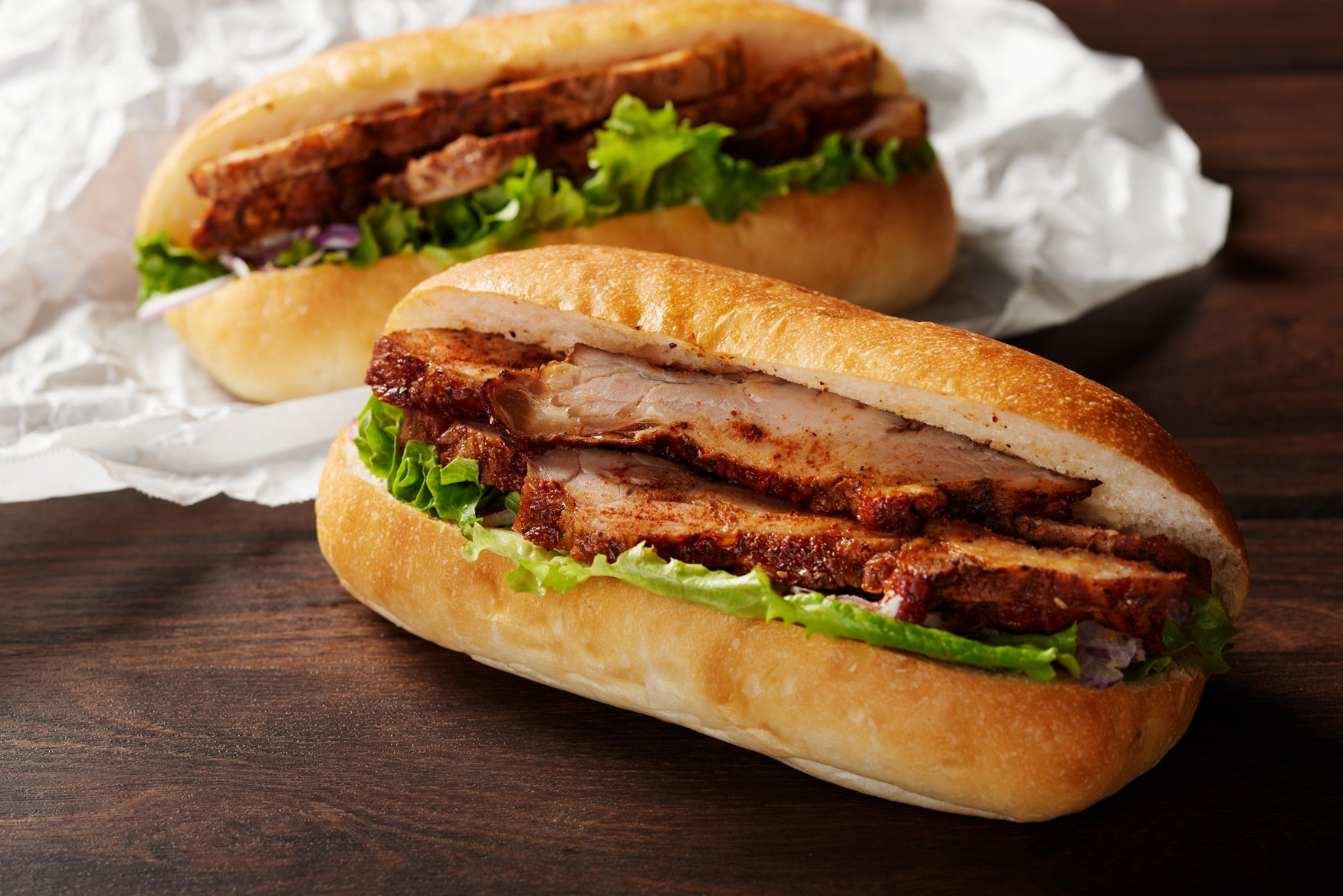 แซนด์วิชไก่เจิร์ก