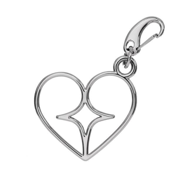 Beneficio especial: Llavero plateado HEARTY