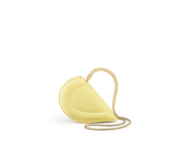 Bolso Serpenti en citrino rayo de sol