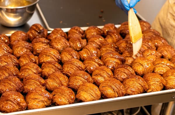 초콜릿 크루아상 제조 과정 2