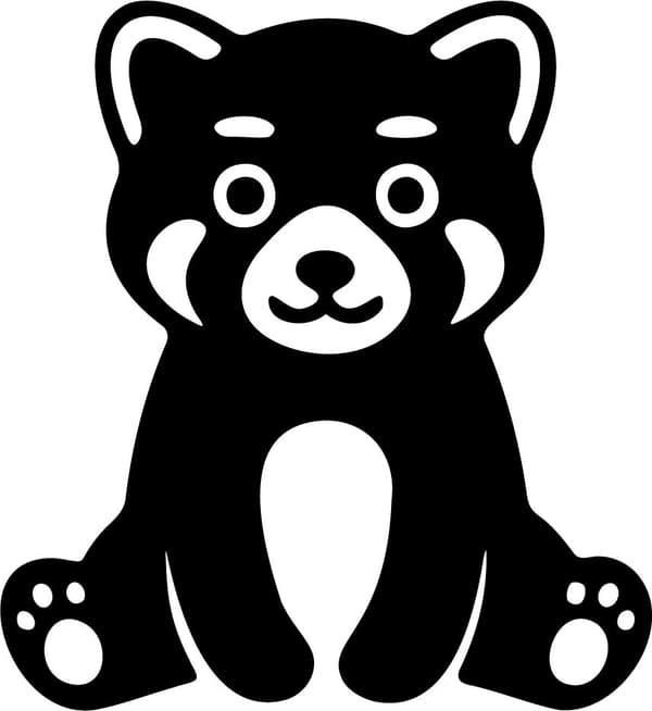 Saunaga-kun, the official red panda mascot