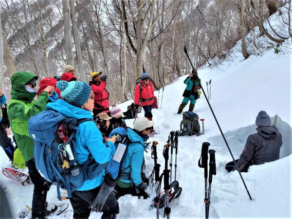 Sesión de entrenamiento de guías