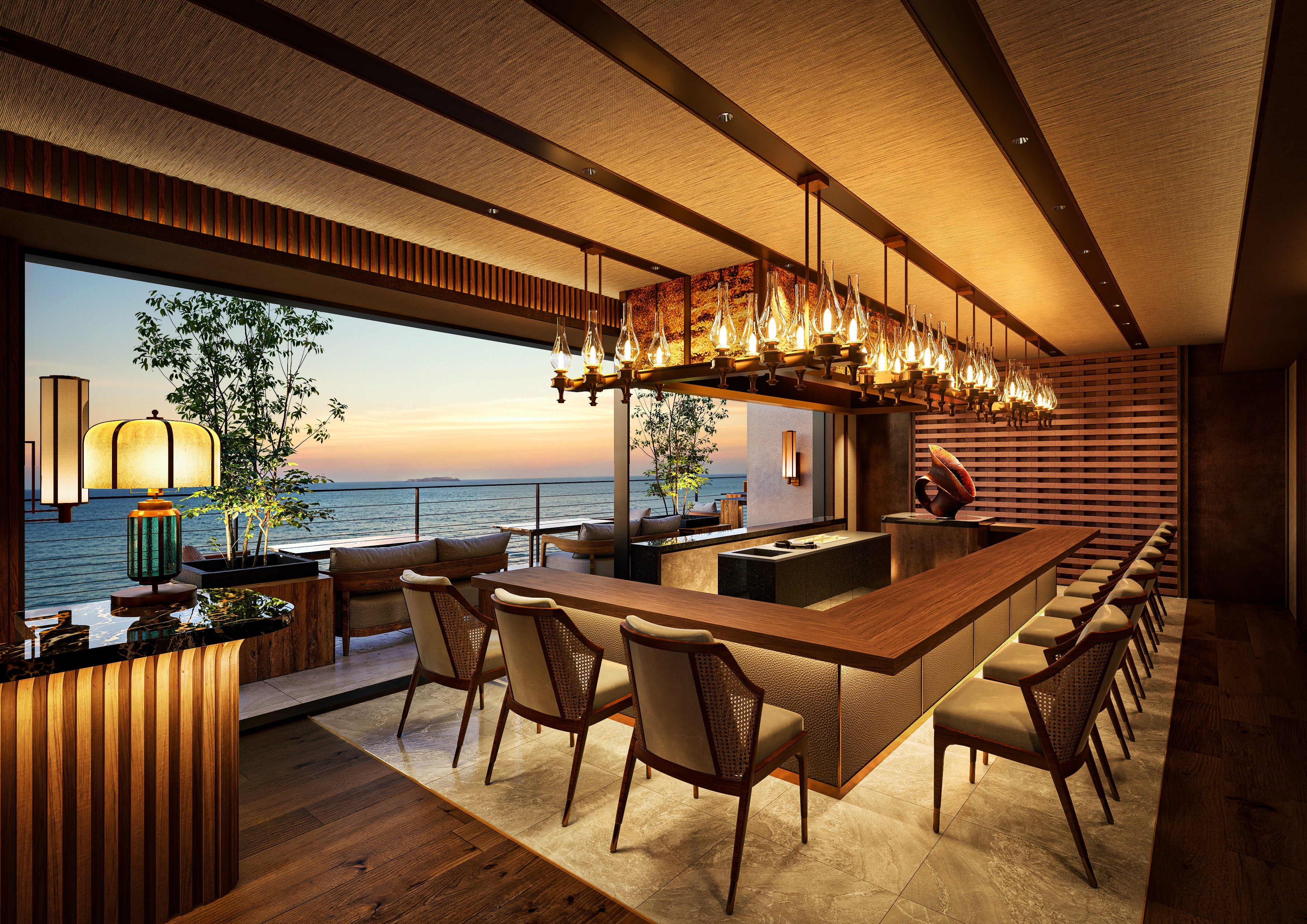 Restaurant rendering