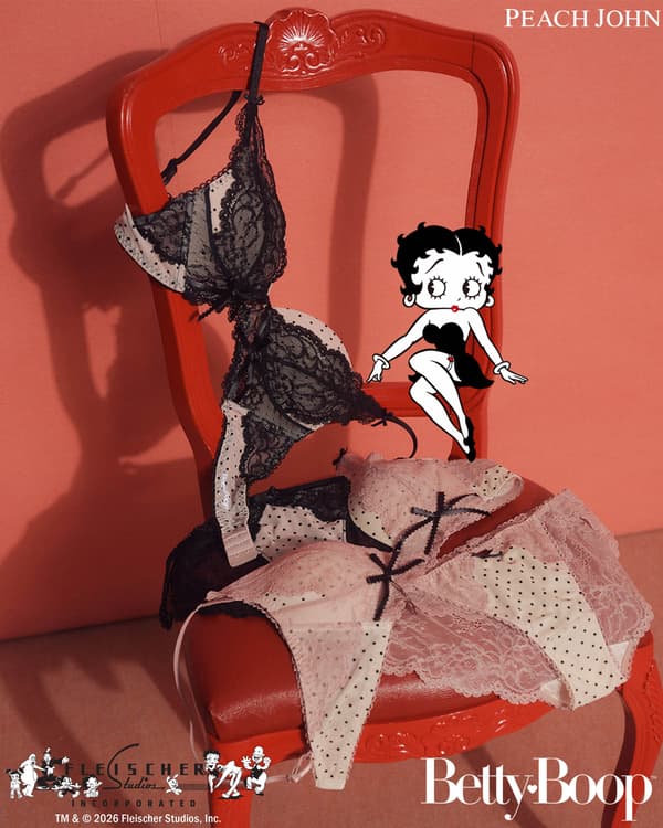 Betty Boop™ Dot Lace Set Detail