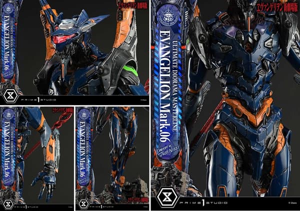 Evangelion Mark.06 statue wide shot