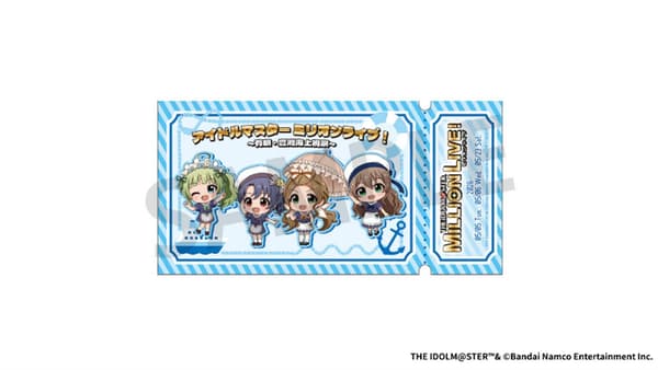 Boarding bonus ticket-style clear card (image)